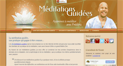 Desktop Screenshot of meditationsguidees.com